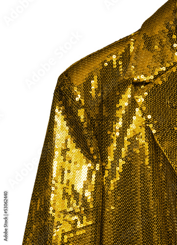 Photo: gold entertainer jacket gold entertainer jacket