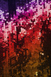 red sequin background