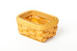Empty wicker basket