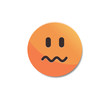 Puzzled - Emoticon icon