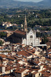 Foto: Florence - the view on Santa Croce from the dome Duomo Florence - the view on Santa Croce from the dome Duomo