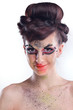 Foto: Beautiful Woman with Luxury Makeup Beautiful Woman with Luxury Makeup