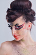 Foto: Beautiful Woman with Luxury Makeup Beautiful Woman with Luxury Makeup