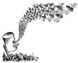 Beehive attacking