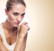 Young woman in perfect shape. Concept healthy lifestyles
