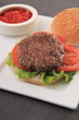 hamburger e salsa