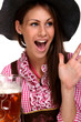 canvas print picture - Wiesnmadl