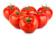 Photo: Six ripe red tomato Six ripe red tomato