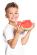 Photo: Boy with watermelon Boy with watermelon