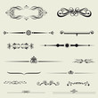 Borders and elements for design..