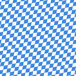 Octoberfest Seamless Pattern Blue/White Diagonal