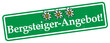 Bergsteiger-Angebot