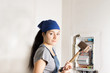 Woman electrician