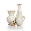 Retro White Vases