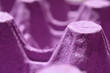 egg carton close up