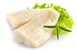 prepared fish fillet pieces