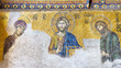 Christ Pantocrator. 13th century Deesis Mosaic of Jesus Christ