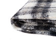 Checkered, wool scarf