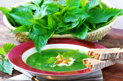 Photo: Brennnesselsuppe Brennnesselsuppe