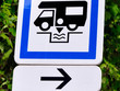 vacances,panneau indication,vidange camping-car,