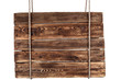 wooden desk and rope