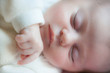 Sleeping infant