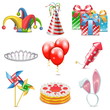 Vector: Vector celebration icons Vector celebration icons