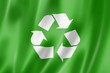 recycling symbol flag