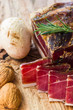 Photo: Tasty slices of Italian speck Tasty slices of Italian speck