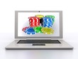 Illustration: Concept of gambling Concept of gambling