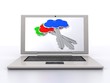 Cloud computing concept
