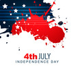 american independence day design