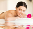 woman in spa