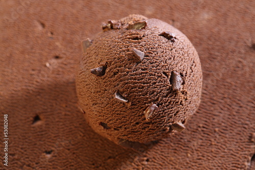Photo: schokoladen eiscreme schokoladen eiscreme