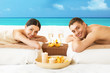 Photo: couple on the beach couple on the beach