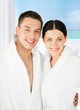couple in spa