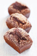 Homemade bread with rye bran, selective focus
