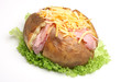 Jacket Potato with Ham & Cheese