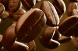 Coffee beans.