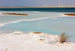 landscape on the dead sea