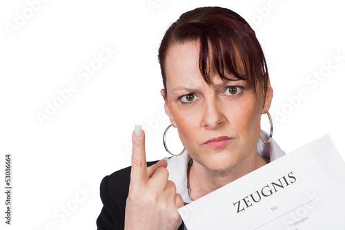 Photo: Schlechtes Zeugnis Schlechtes Zeugnis