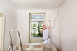professional painter at work