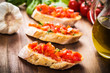 bruschetta with tomatoes - Tomatenbruschetta