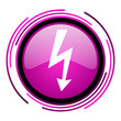 Illustration: lightning icon lightning icon