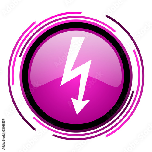 Illustration: lightning icon lightning icon