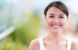 Happy woman portrait