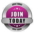 5 Star Button pink JOIN TODAY JT JT