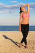 Slim young woman