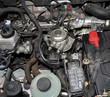 Dirty Car Engine