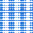 Seamless Pattern Octoberfest Blue/White